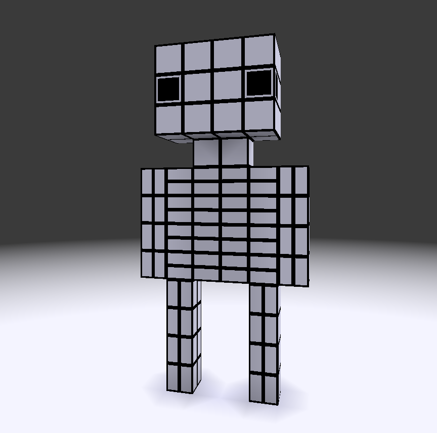 Toy in voxels